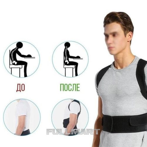 Ортопедический корсет для спины Back Pain Need Help – корректор осанки